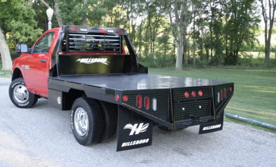 Hillsboro GI Steel Truckbed 
with Toolboxes